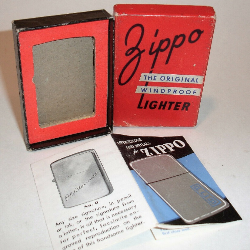 zippo lighter boxes