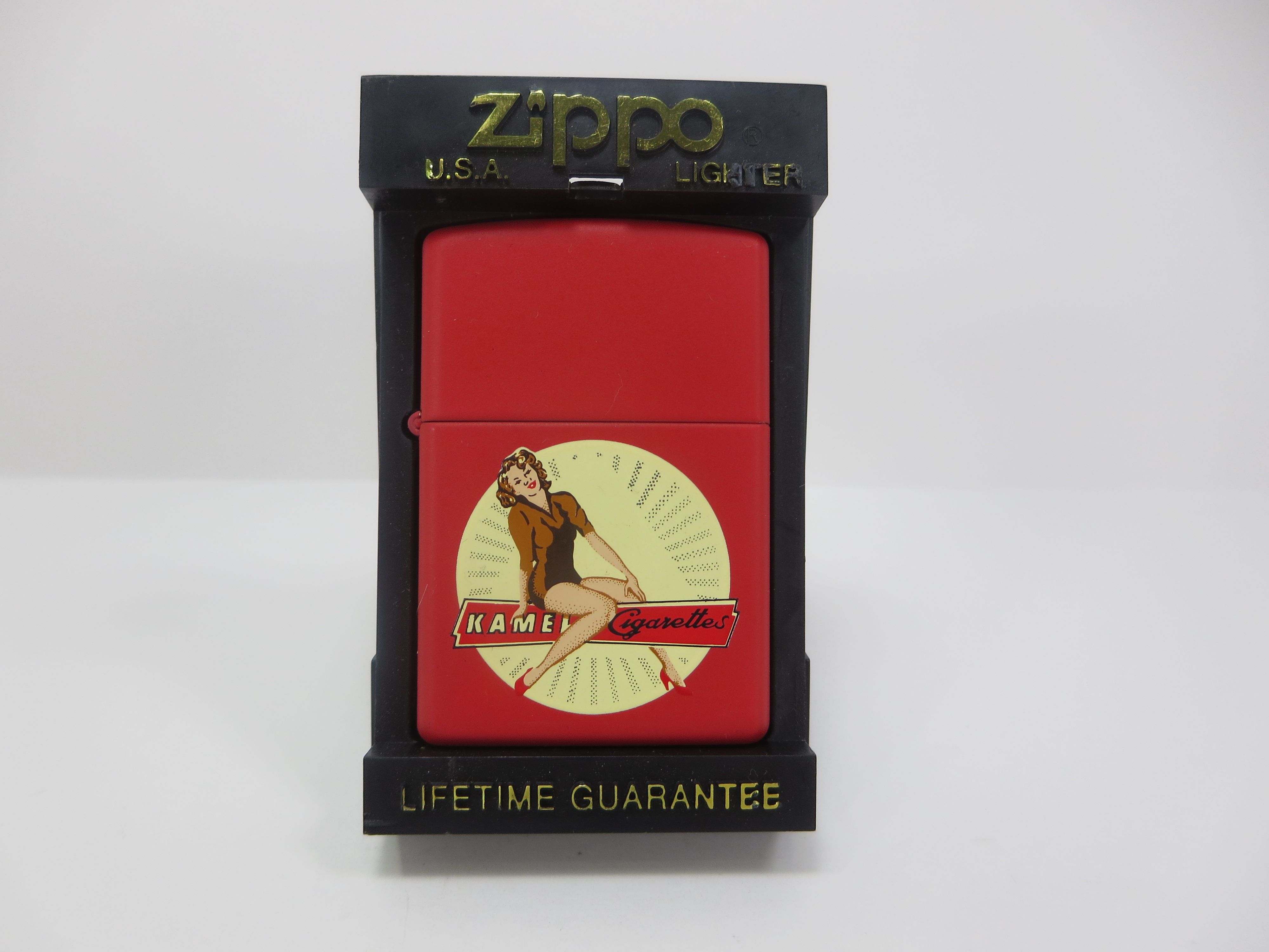 1966 Atlantic Gasoline Advertising Zippo Lighter