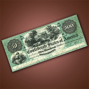 sell confederate currency