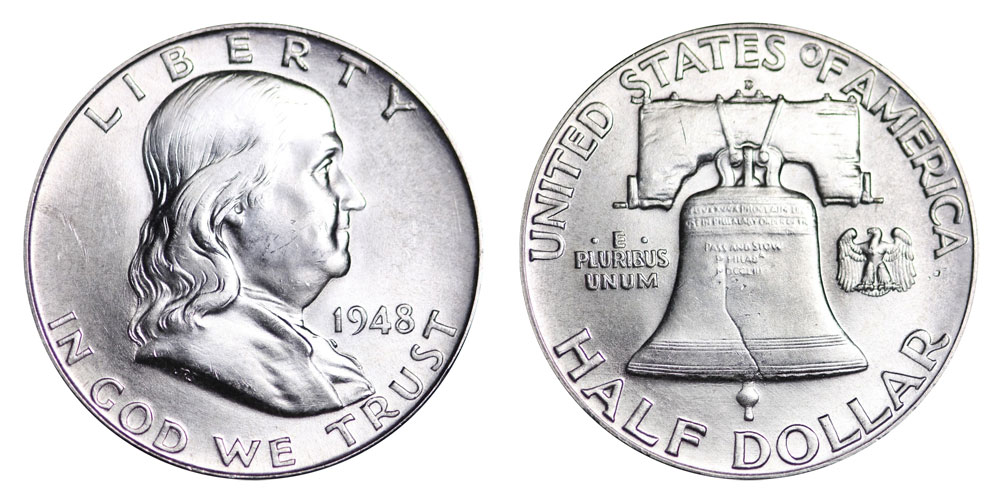 sell franklin half dollars